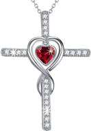 🎁 captivating christmas birthstone anniversary swarovski jewelry for women – perfect gift for girlfriend logo