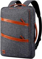 domiso multi-purpose backpack: convertible rucksack and briefcase logo