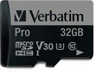 verbatim microsdhc memory adapter uhs i logo