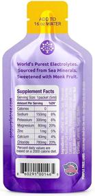 img 1 attached to 💜 Purple Tree Natural Electrolyte Packets: Liquid Hydration & Immunity Support with Trace Minerals, Vitamin D, and Sea Water Electrolytes - 10 Packs, Tropical Flavor (Better Than Powder)