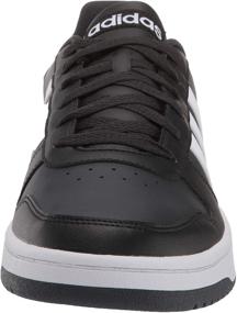 img 3 attached to 👟 Adidas Mens Hoops Sneaker Black - Ideal Men's Athletic Shoes