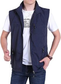 img 3 attached to 📷 Gihuo Men's Lightweight Golf Photo Vest for Fishing, Travel, and Safari