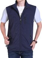 📷 gihuo men's lightweight golf photo vest for fishing, travel, and safari логотип