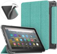 moko case fit all-new kindle fire hd 8/fire hd 8 plus tablet (10th generation logo