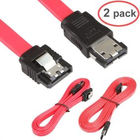 img 4 attached to 2-Pack ESATA to SATA Cable - Male to Male M/M Shielded Extender Extension HDD 6Gbps