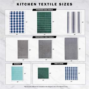 img 2 attached to DII Terrycloth Absorbent Lint Free Dishtowels