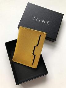 img 2 attached to 🧲 Premium Handmade Men's Accessory: The Ultimate Card Holder Protection for Wallets, Card Cases & Money Organizers