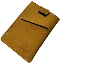 img 3 attached to 🧲 Premium Handmade Men's Accessory: The Ultimate Card Holder Protection for Wallets, Card Cases & Money Organizers