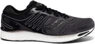 saucony s20543 40 freedom running black sports & fitness logo