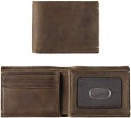 кожаный бумажник johnston murphy bifold логотип