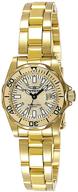 ⌚ золотистые часы pro diver by invicta women's 7065 signature collection логотип