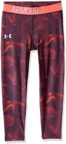 img 1 attached to Under Armour HeatGear Printed Downpour Girls' Clothing for Active