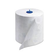 🧻 tork matic h1 premium paper towel roll 290096, soft hand towel, quick-absorbing, long-lasting 2-ply - 6 rolls x 525 ft, white logo