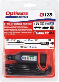 img 1 attached to 🔋 OptiMATE MONITOR O-128: Интегрированный монитор состояния батареи/зарядная система для 12V свинцово-кислотных батарей.