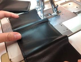 img 2 attached to 👔 Exquisite Premium Bridle Leather Trifold Wallet: Enhance Your Style with Men's Accessories