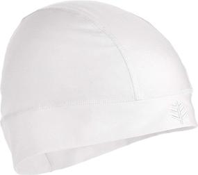 img 4 attached to Sun Protective Coolibar UPF 50+ Aqua Unisex Skully Cap - Enhanced UV Protection