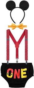 img 3 attached to 🎁 Versatile Birthday Christmas Adjustable Suspenders: Essential Gentleman Boys' Accessories