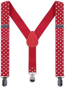 img 1 attached to 🎁 Versatile Birthday Christmas Adjustable Suspenders: Essential Gentleman Boys' Accessories