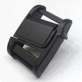 img 3 attached to 🔒 Fidlock Magnetic Buckle Slider - 25mm Black Plastic Quick Release Buckle Replacement (1 Pack)