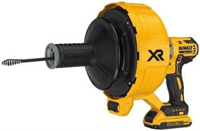 img 3 attached to 🚰 DEWALT 20V MAX XR Drain Snake Kit, Brushless: High-performance solution for efficient and hassle-free drain cleaning (DCD200D1)