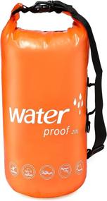 img 4 attached to 🌊 BAYUTE 20L Floating Waterproof Drying Bag: Roll-Top Design, Lightweight Dry Storage Bag for Traveling, Fishing, Swimming, Rafting, Boating, Kayaking, Camping, and Beaches.