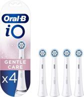 oral-b io toothbrush replacement heads white gentle clean mailbox fit, 0.12 kg logo