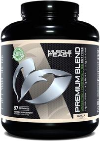 img 4 attached to Premium Blend Protein 5Lbs Vanilla