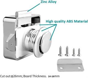 img 3 attached to Защелки Шкаф для замков без ключа