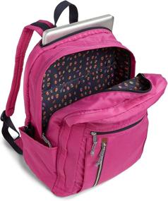 img 2 attached to Vera Bradley Backpack Polyester Blossoms Backpacks in Casual Daypacks