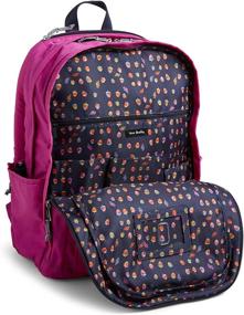 img 1 attached to Vera Bradley Backpack Polyester Blossoms Backpacks in Casual Daypacks