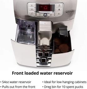 img 3 attached to Кофемашина Gaggia Velasca Prestige из нержавеющей стали