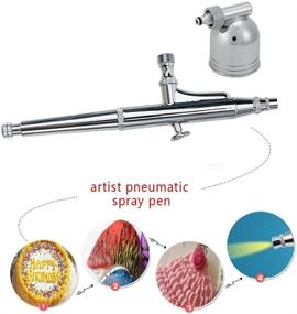 img 1 attached to Action Gravity Airbrush Needle Kit 7CC