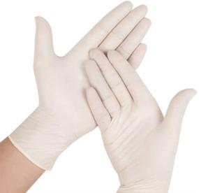 img 1 attached to SmoothTouch Latex Gloves Large Powder Free