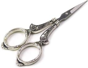 img 3 attached to 🧵 Sewing Tools Set with Embroidery Scissors, Metal Needle Case, Thimble for Quilting, Craft, Needlework & Everyday Use - Ultimate Sewing Tool Kit