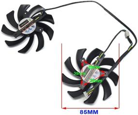 img 3 attached to 🔥 Премиум вентилятор inRobert FD7010H12S Dual-X: идеальный охлаждающий вентилятор для видеокарты Sapphire HD7950 R9 270X 280X HD7870 HD7950 HD7850 HD6850 PNY NVIDIA GTX 1070.