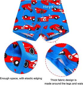 img 2 attached to Dinosaur Comfort Toddler Briefs Underwear for Boys' Clothing - Underwear