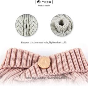 img 1 attached to 🐾 Cozy and Stylish: yunqi Classic Cable Knit Pet Dog Cat Sweater for Small Dogs - Perfect Winter & Spring Attire