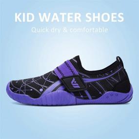 img 1 attached to Кроссовки для мальчиков CIOR Toddler Quick Dry VY07 DK Blue 36