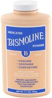 💊 bismoline medicated powder - 7.25 oz | value pack of 3, save more! logo