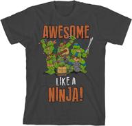 teenage mutant turtles cartoon shirt large logo