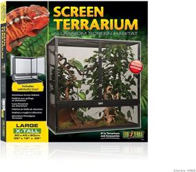 img 1 attached to Exo Terra Screen Terrarium Large