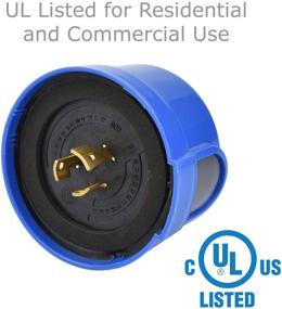 img 3 attached to 🌞 Enhance Outdoor Lighting with J.LUMI YCA1008 Twist Lock Photocell - UL Listed, Next Gen Electronics, Dusk to Dawn Sensor