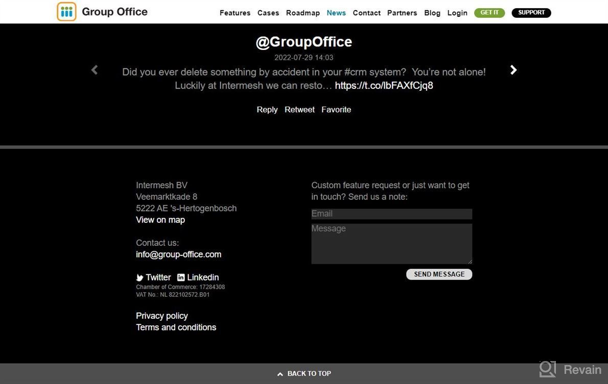 img 1 attached to Group Office review by Mike Carter