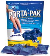 🚽 walex porta-pak rv black tank deodorizer drop-ins: fresh scent, pack of 10 – efficient odor control for rv holding tanks logo