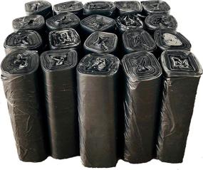 img 1 attached to Reli. Black Trash Liners 6-10 Gallon Capacity (1000 Count, Bulk) - Premium 10 Gallon Garbage Bags for 6, 7, 8 Gallon Bins