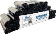 reli. black trash liners 6-10 gallon capacity (1000 count, bulk) - premium 10 gallon garbage bags for 6, 7, 8 gallon bins logo