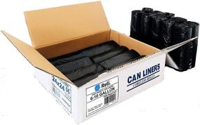 img 3 attached to Reli. Black Trash Liners 6-10 Gallon Capacity (1000 Count, Bulk) - Premium 10 Gallon Garbage Bags for 6, 7, 8 Gallon Bins