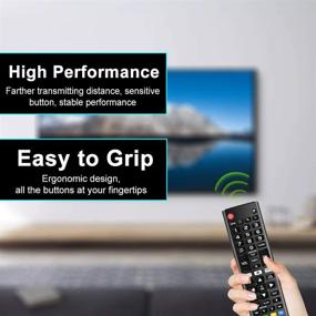 img 1 attached to 📱 Универсальный пульт дистанционного управления для LG Smart TV: Совместим с LG LCD LED OLED UHD HDTV 3D 4K, AKB75375604 AKB75095307 AKB75675304 AKB74915305