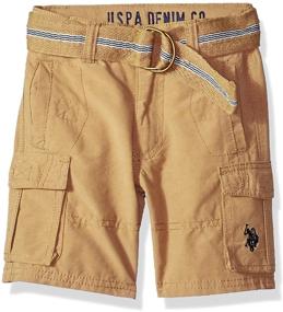 img 2 attached to 🔵 Boys' Short by U.S. Polo Assn.