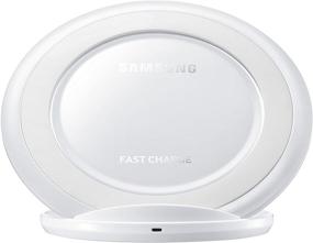 img 3 attached to Samsung Qi Certified Fast Charge Wireless Charging Pad Stand - Supports Wireless Charging On Qi Compatible Smartphones - White